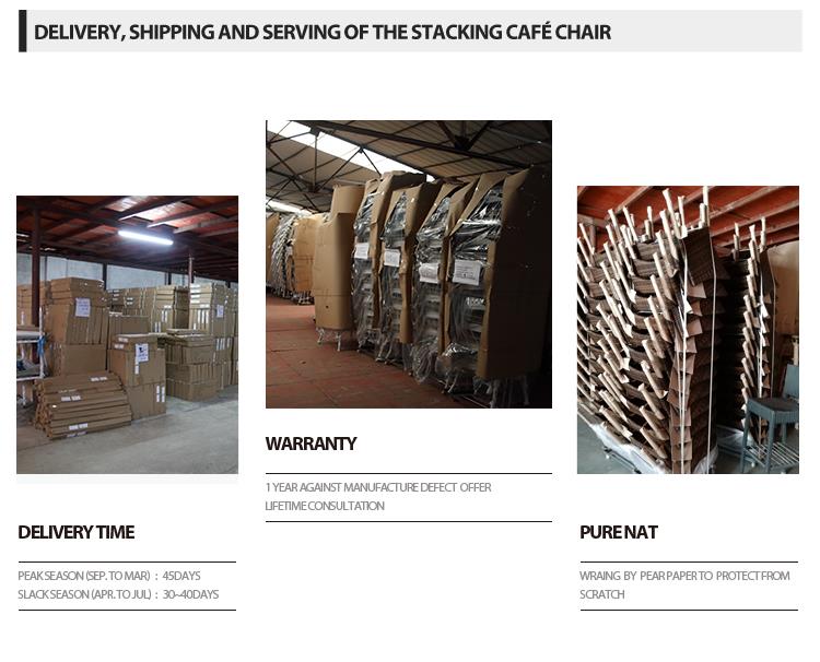 Customized Outdoor Restaurant 4 Chairs and Table Set Customized Outdoor Restaurant 4 Chairs and Table Set