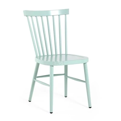 Chaises commerciales d'extérieur entièrement en aluminium
