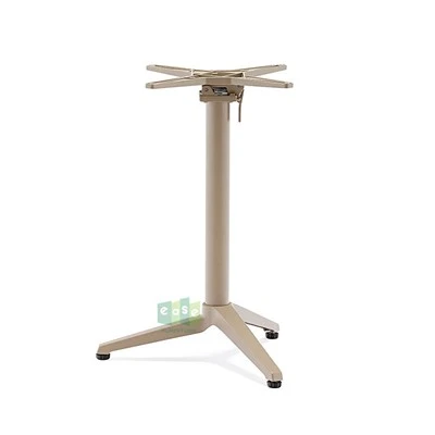 Bases de table d'extérieur en aluminium à trois pieds