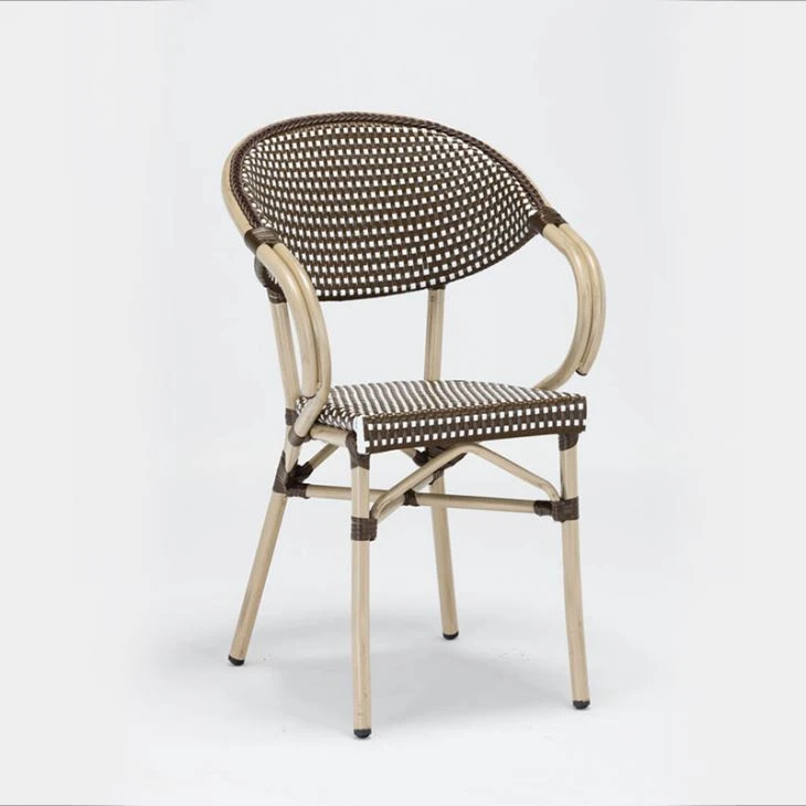 Chaises et table Bistrot Français Outdoor